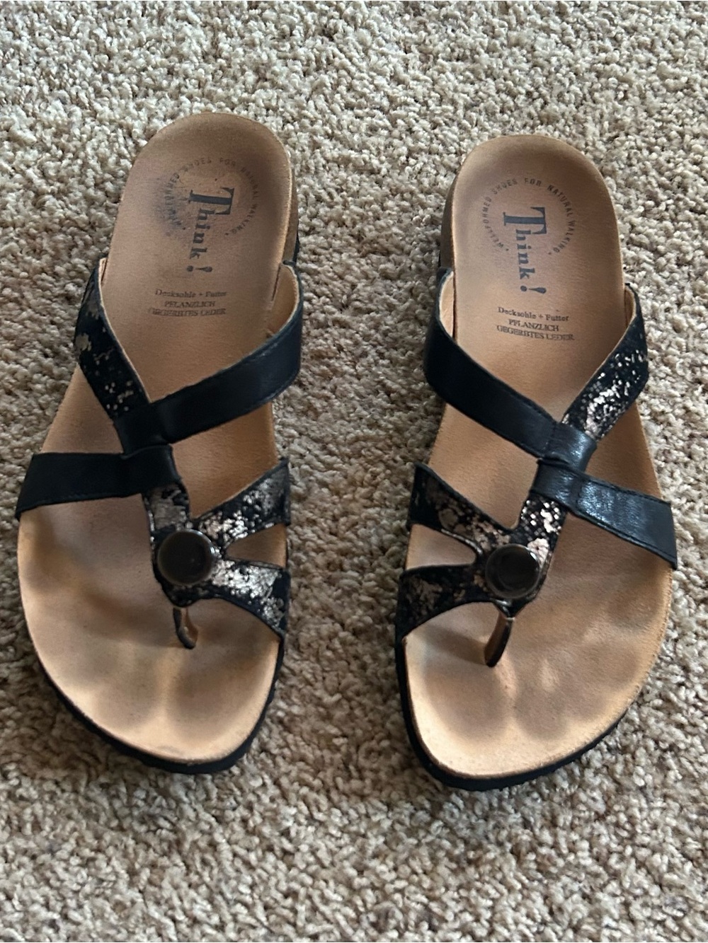 Think! Julia Sandals Sz 8.5